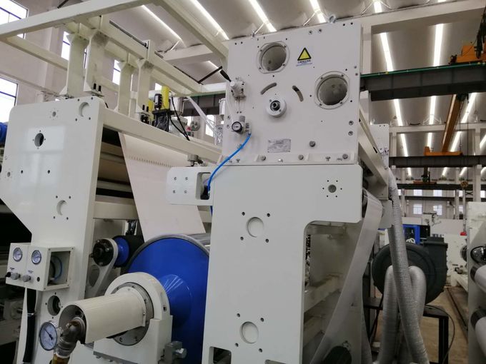 Αυτόματη μεγάλη μεγέθους μηχανή τοποθέτησης σε στρώματα κυλίνδρων πλαστική με το διπλό άξονα - λιγότερες στάσεις ρόλων εγγράφου 0
