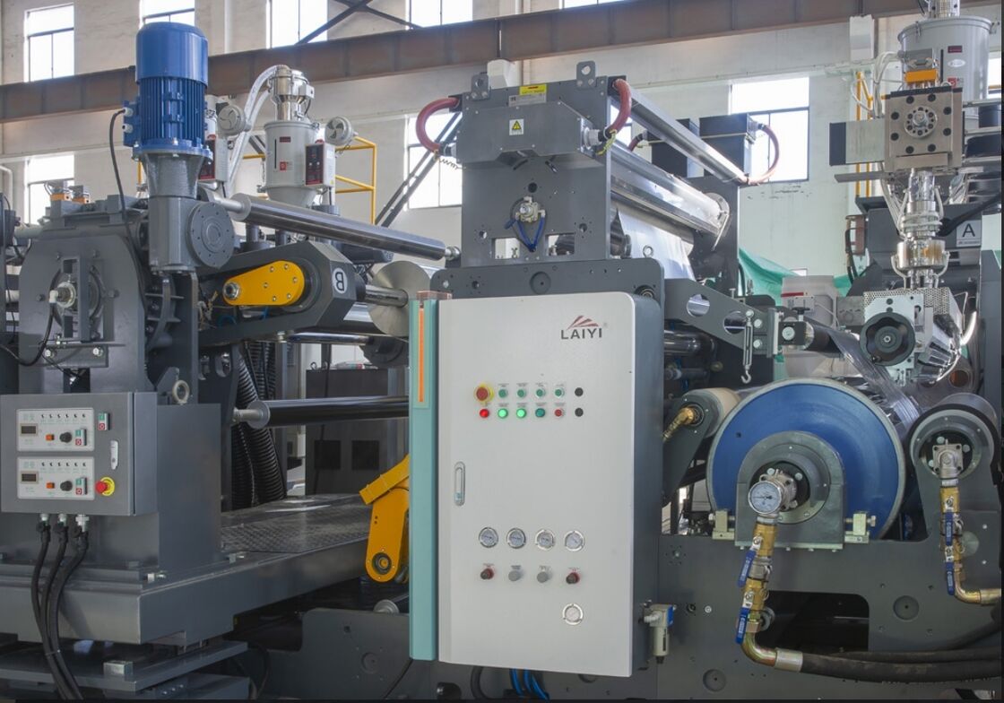 Most Efficient Types of Grid Release Film Extrusion Laminating Machine